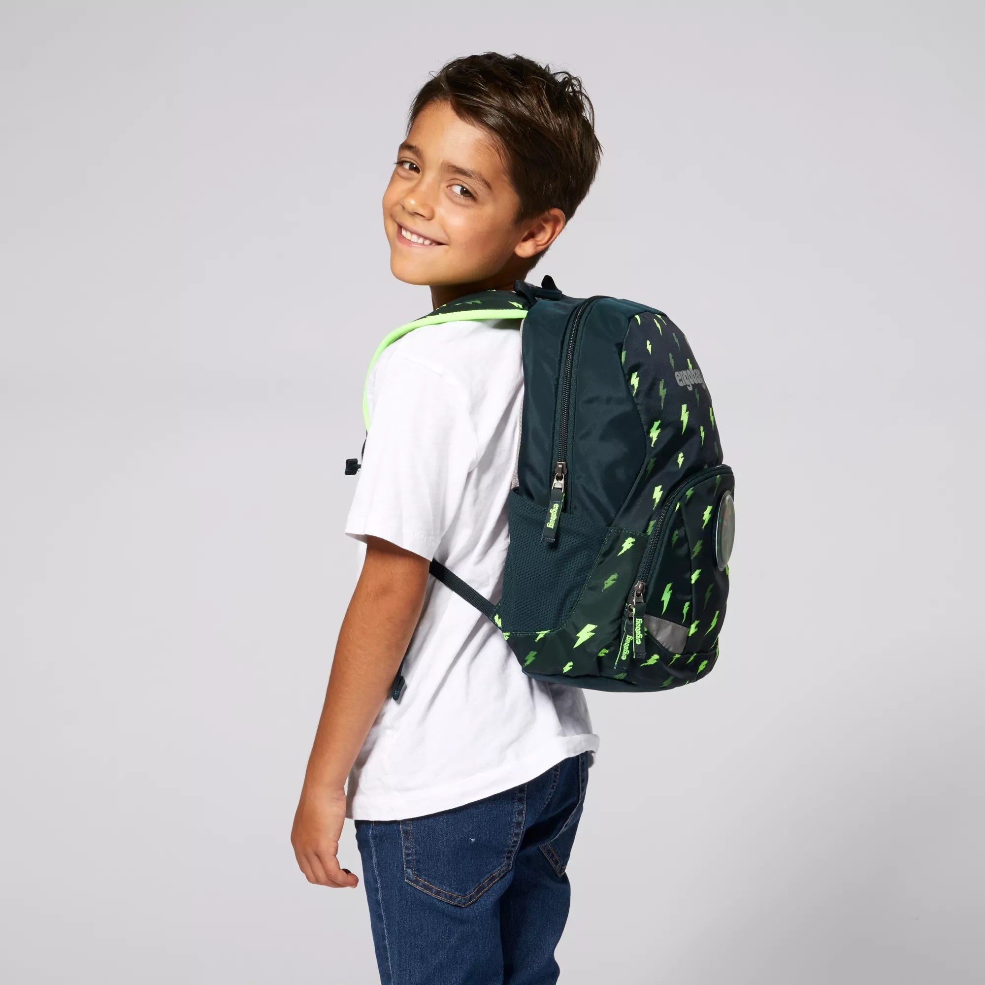 Ergobag - Mochila escolar infantil grande Flashlight