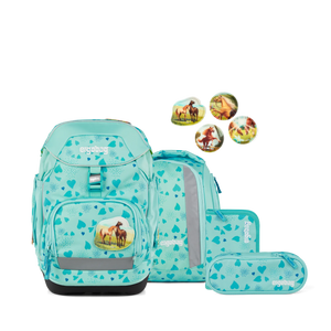 Ergobag - Mochila Escolar Set Horsedreambear