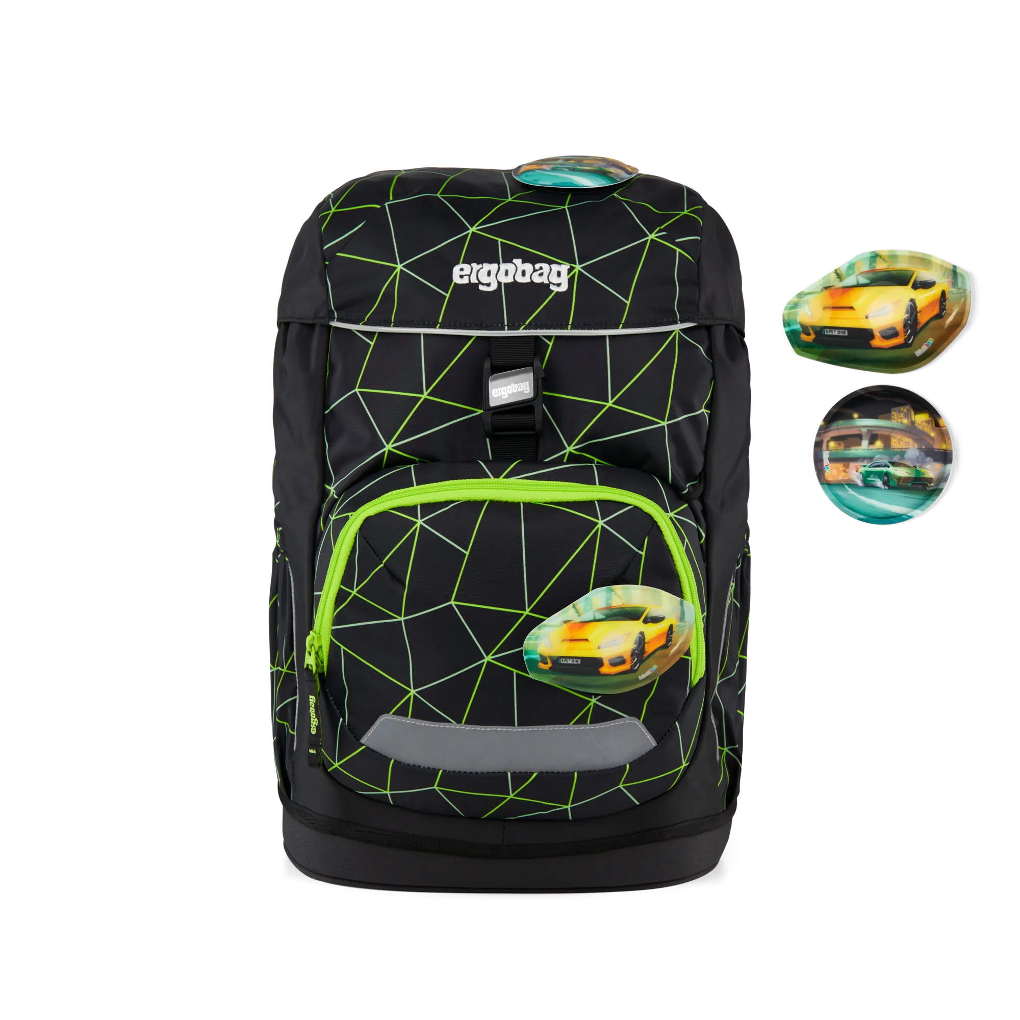 Ergobag - Mochila escolar Flex Cybear Race
