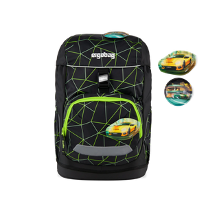 Ergobag - Mochila escolar Flex Cybear Race