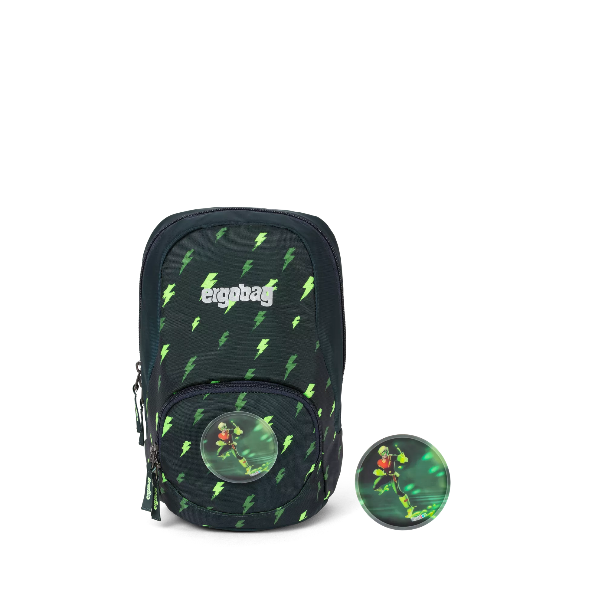 Ergobag - Mochila escolar para niños pequeños Flashlight
