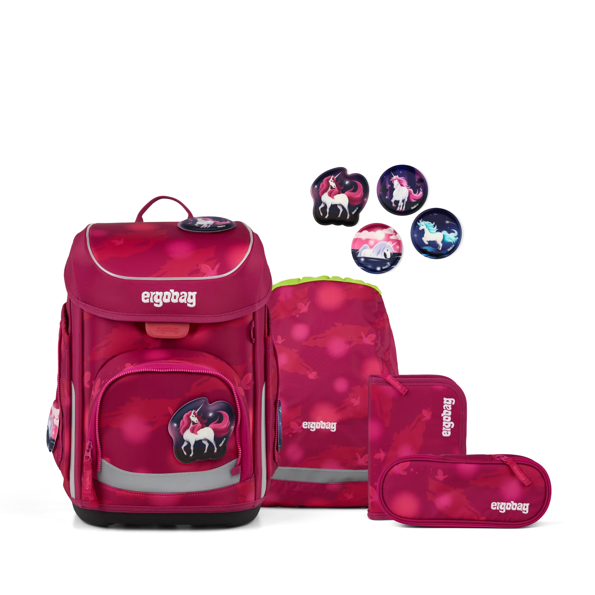 Ergobag - Mochila Escolar Cubo Set Bearicorn