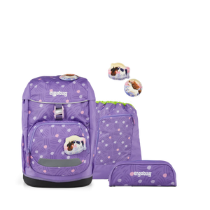 Ergobag - Set de mochila escolar Flex Ponybearadise