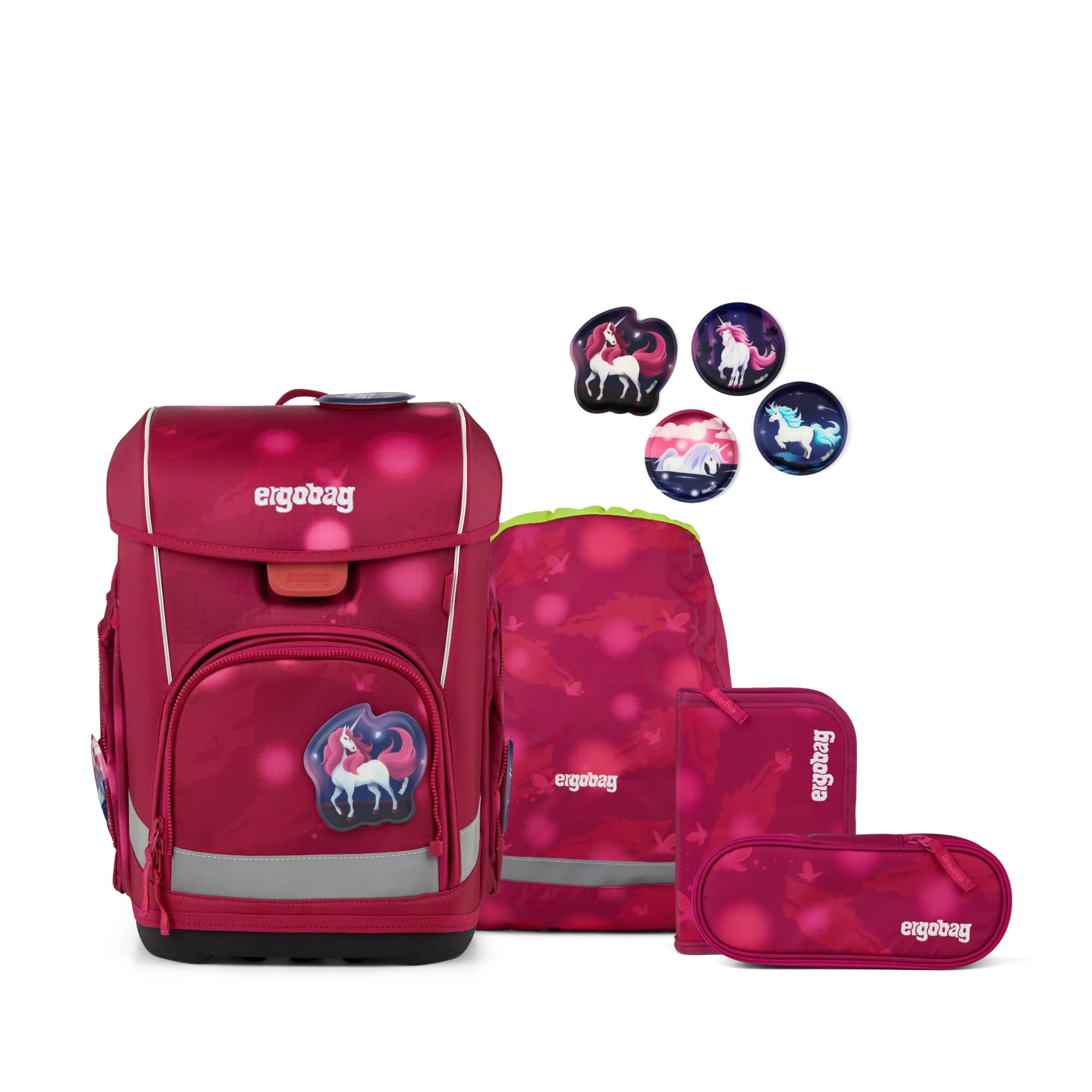 Ergobag - Mochila Escolar Set Cubo Light Cubo Light Bearicorn