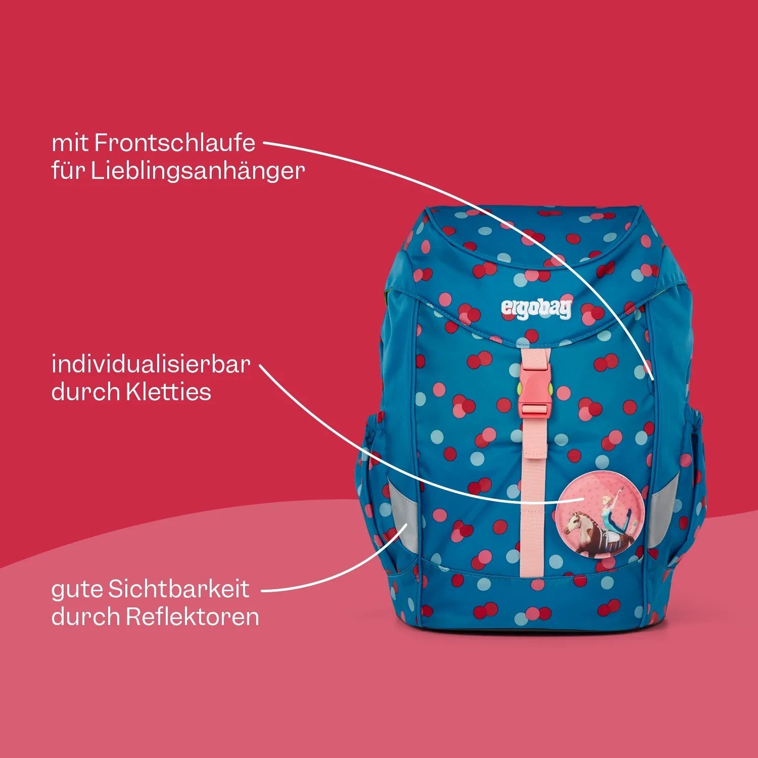 Ergobag - Mochila Mini Guardería Junglebear