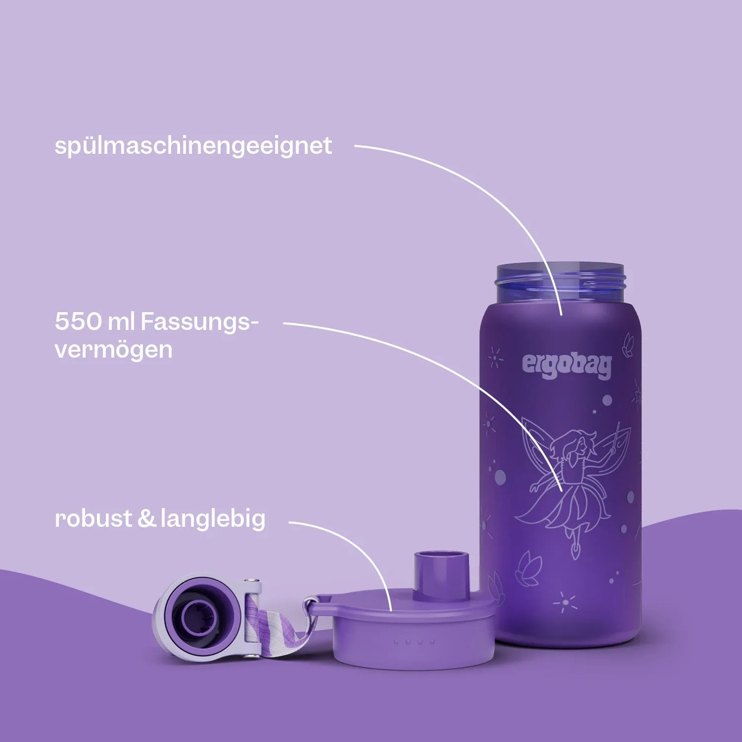 Ergobag - Bottle Unicornio
