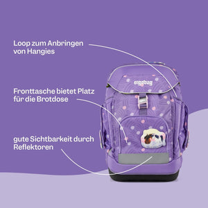 Ergobag - Set de mochila Maxi Ponybearadise