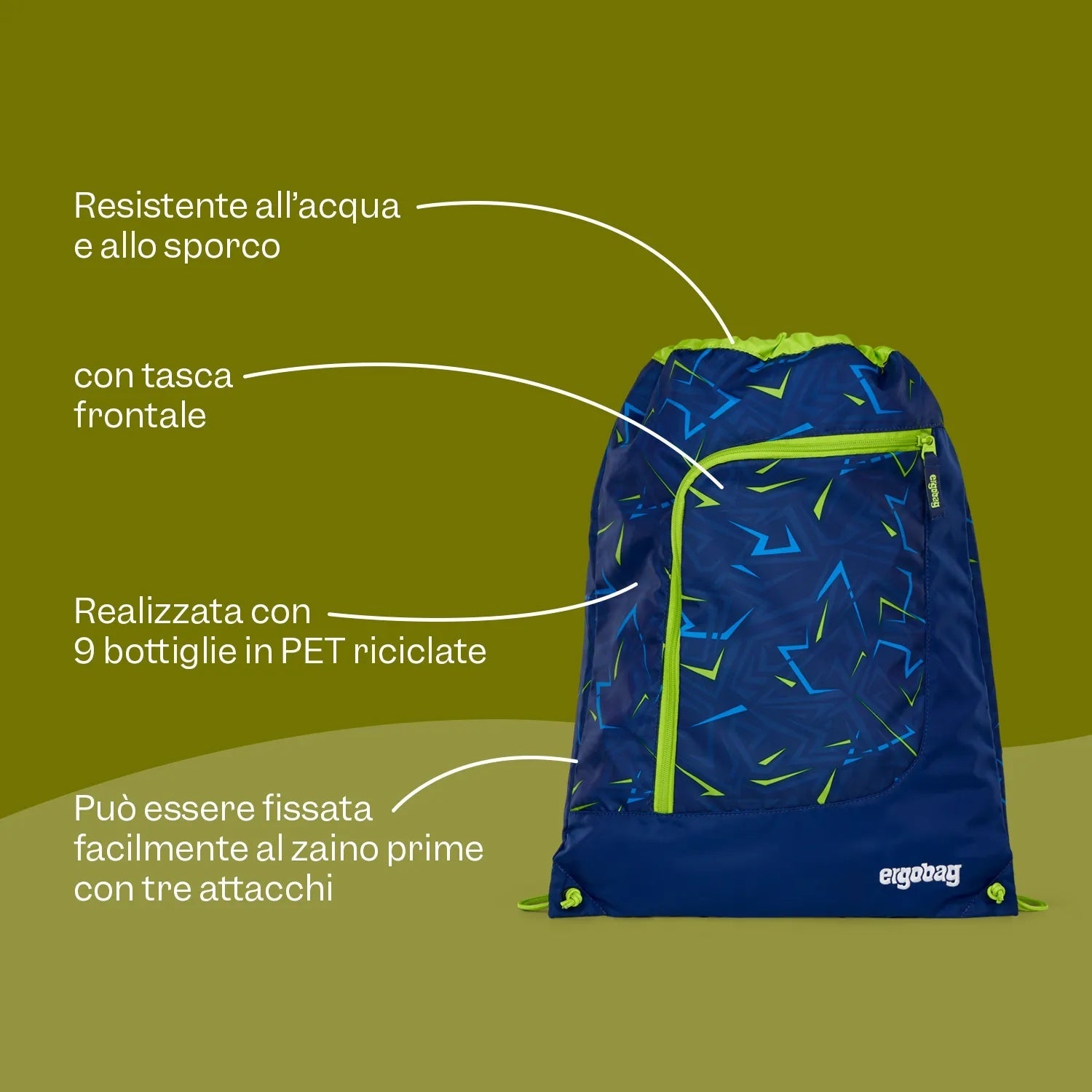 Ergobag - Bolsa de deporte Prime Junglebear