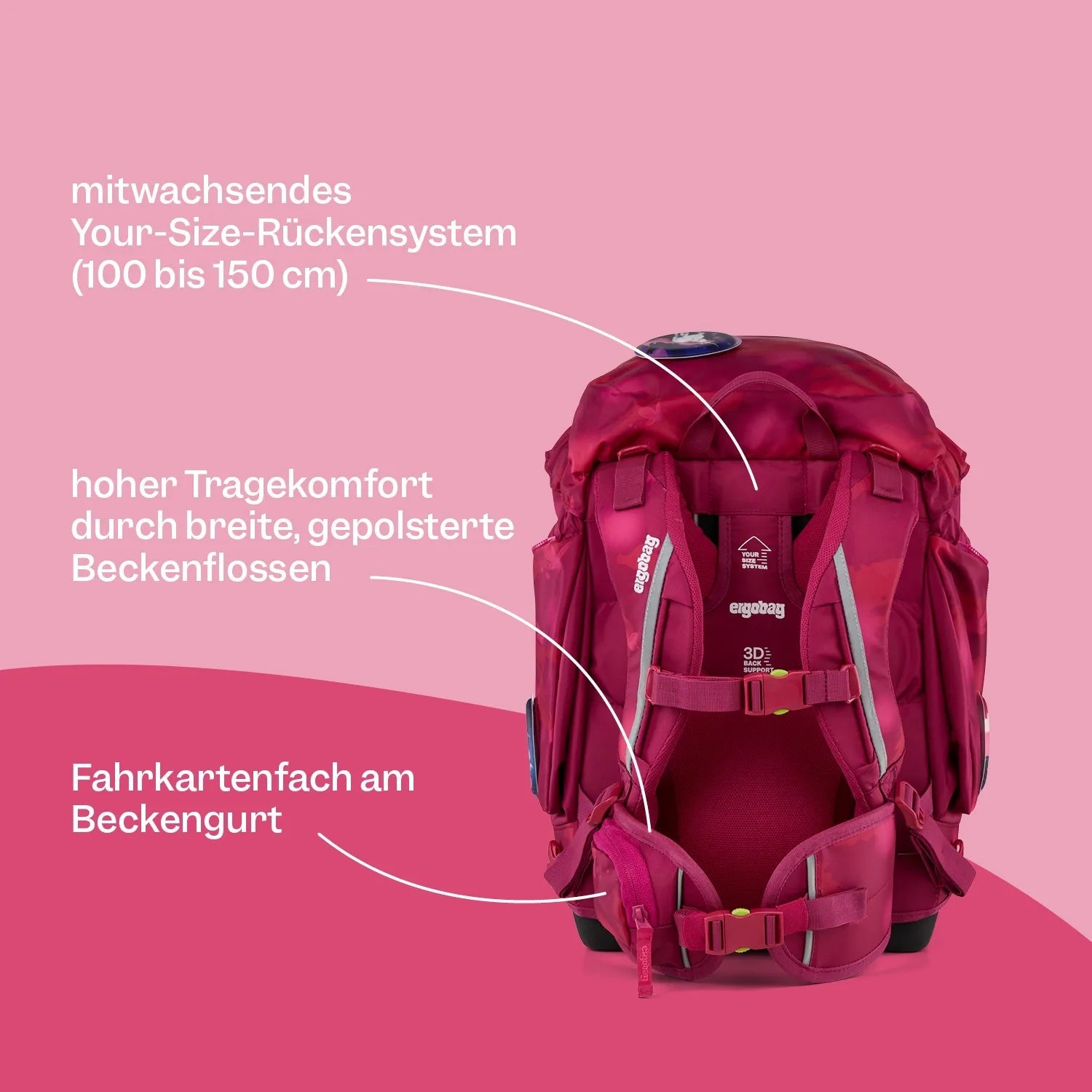 Ergobag - Mochila Escolar Set Bearicorn