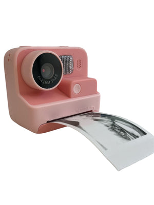iPixi - Cámara digital de fotos y video de impresión instantánea rosa