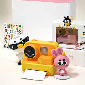 iPixi - Cámara digital de fotos y video de impresión instantánea rosa