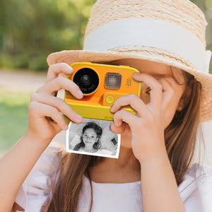 iPixi – Cámara de fotos y vídeo digital instantánea, color naranja