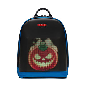 iPixi – Mini mochila azul para niños con pantalla LED