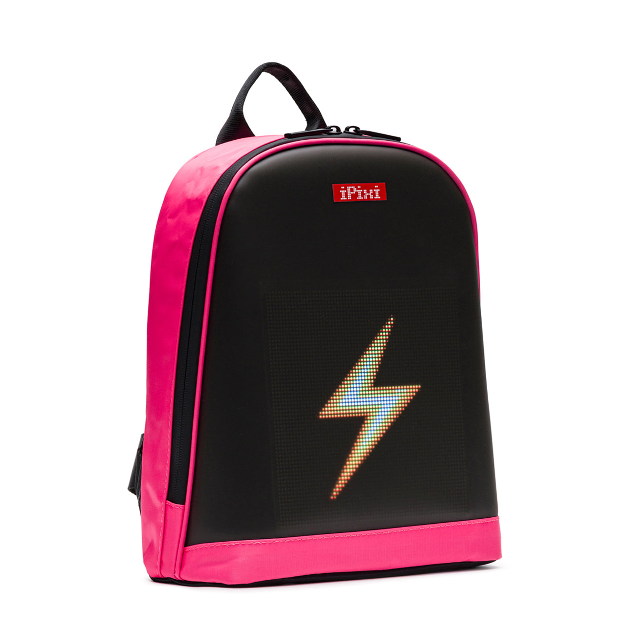 iPixi - Mini mochila rosa con pantalla LED para niños