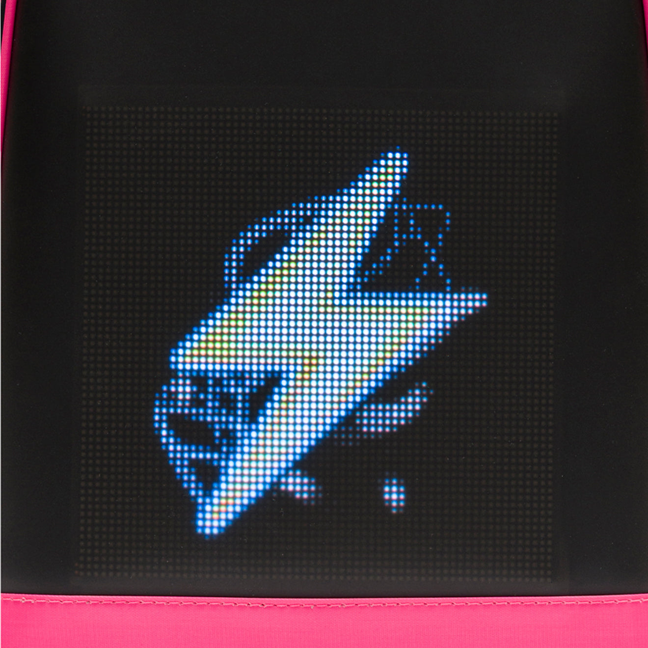 iPixi - Mini mochila rosa con pantalla LED para niños