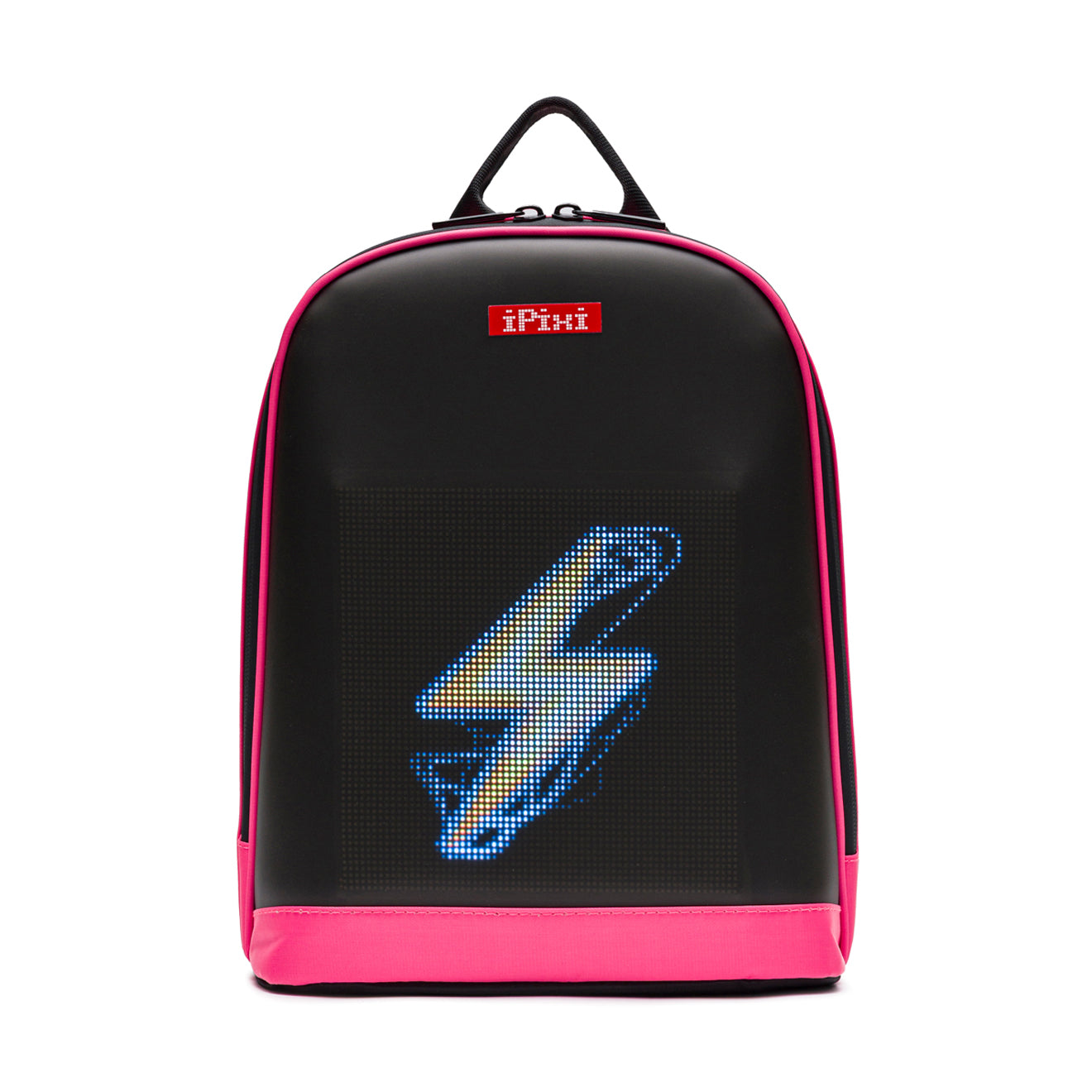 iPixi - Mini mochila rosa con pantalla LED para niños