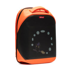 iPixi – Mochila Mediana Naranja con Pantalla LED