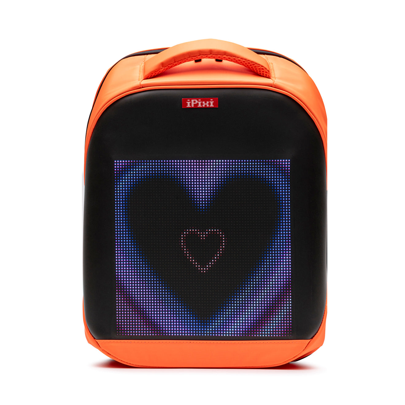 iPixi – Mochila Mediana Naranja con Pantalla LED