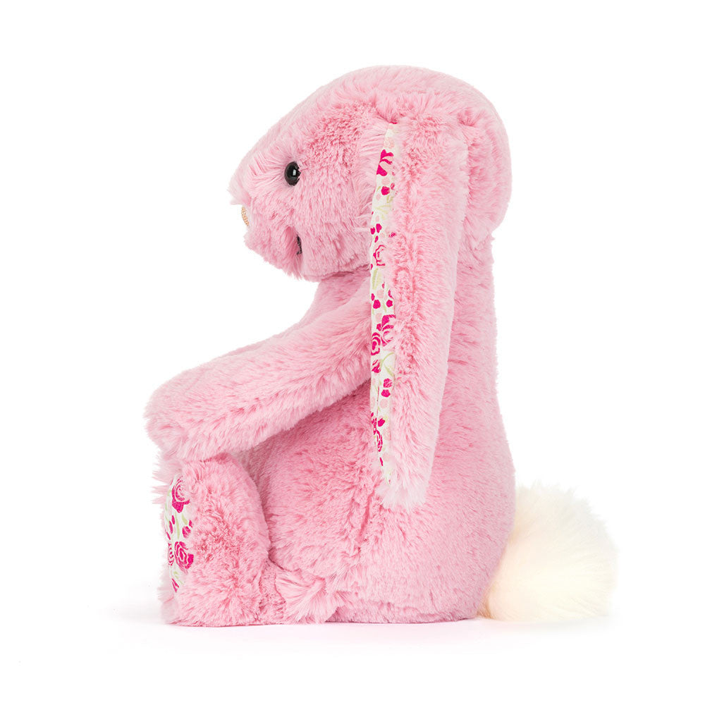 JellyCat - Peluche de conejo de lujo Bluskin Blossom, 31 cm