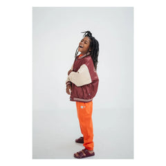 Repose AMS - Jogger Cordon R Algodón Orgánico | Naranja