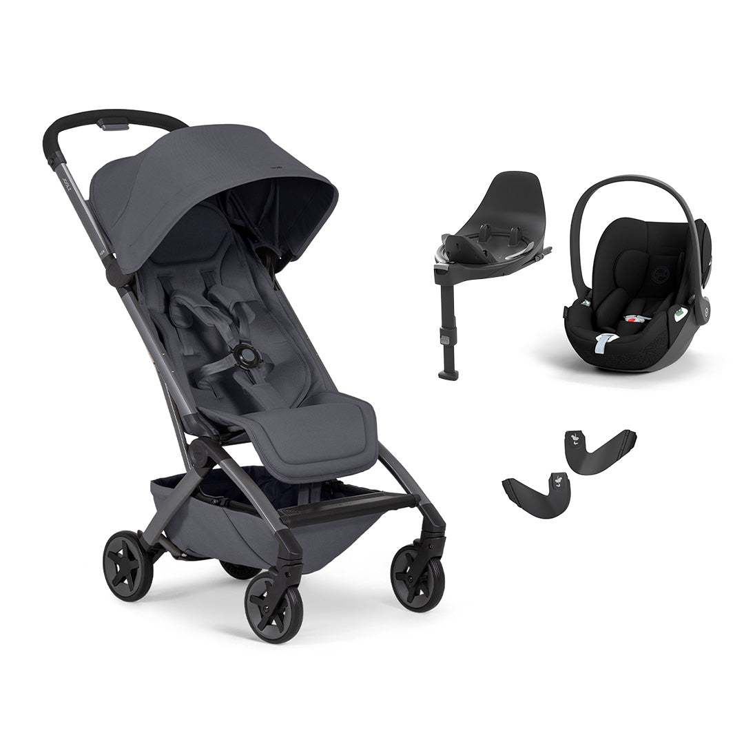 Joolz Aer 2 | CYBEX Travel System-Travel Systems-Stone Grey-No Carrycot | Natural Baby Shower