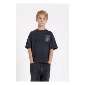Con la punta de la nariz - Camiseta de algodón orgánico King | Negra