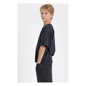 Con la punta de la nariz - Camiseta de algodón orgánico King | Negra
