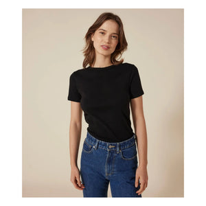 Petit Bateau - la Camiseta Icónica - Colección Mujer | Negro
