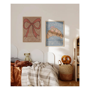 Studio Loco - Póster Lazo ancho | Ocre