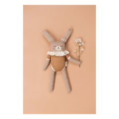 Main Sauvage - Peluche Conejo Grande Pijama | Ocre