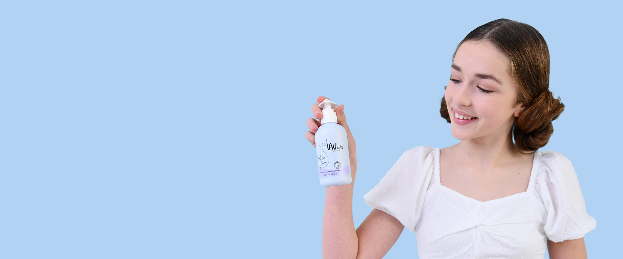 Lav Kids - Champú de cuidado para cabello delicado de niños