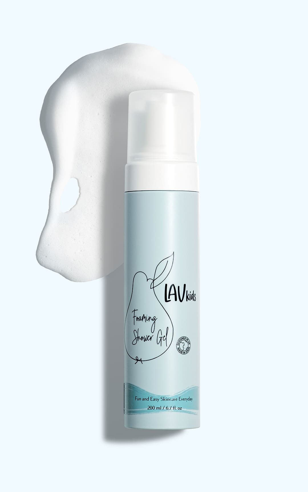 Lav Kids - Gel de Ducha en Espuma para Niños