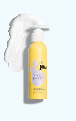 Lav Kids - Espuma para el pelo sin aclarado con hidratante para niños