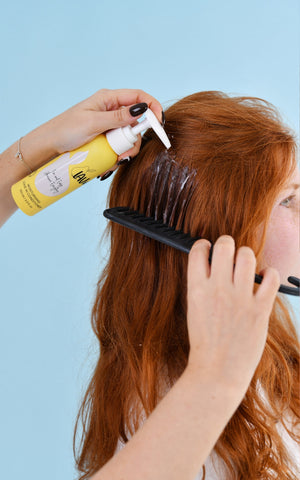 Lav Kids - Espuma para el pelo sin aclarado con hidratante para niños