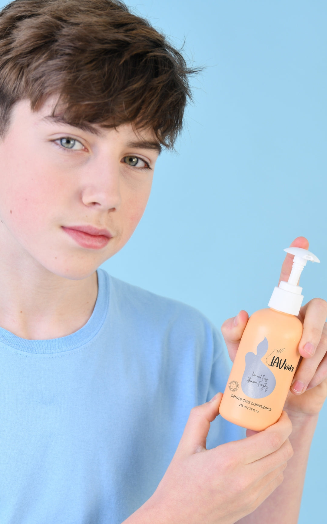 Lav Kids - Acondicionador hidratante para el cabello para niños