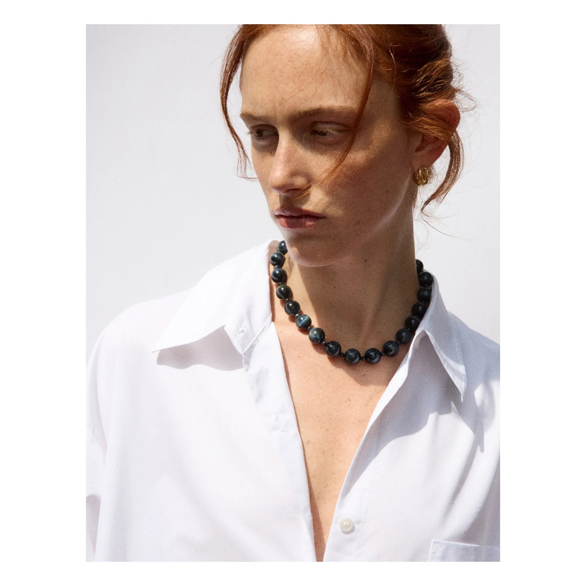 Louise Damas - Collar Le Bleu | Azul oscuro