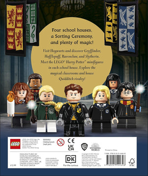 Lego - LEGO Harry Potter Casas de Hogwarts, libro de actividades e historias en inglés con minifiguras
