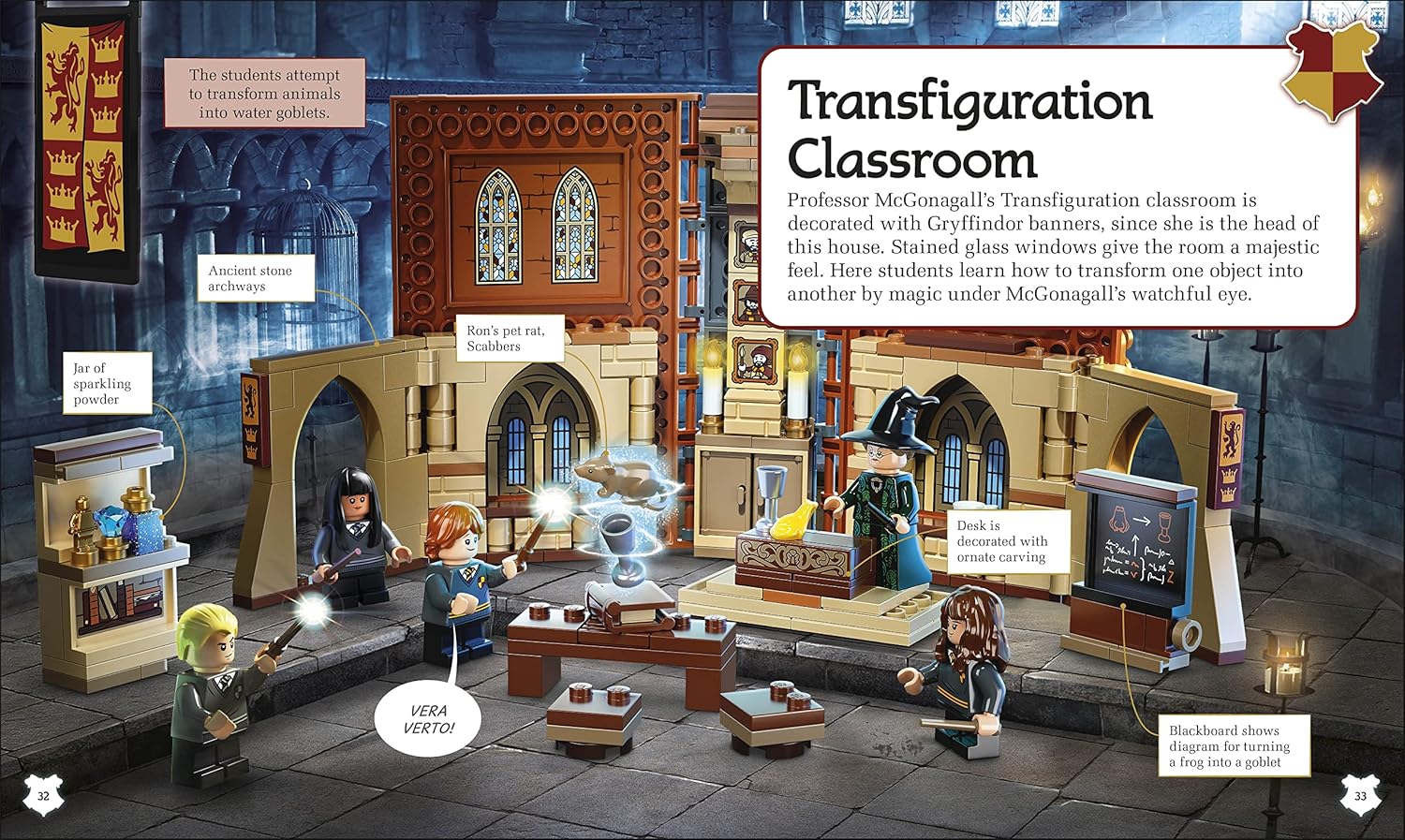 Lego - LEGO Harry Potter Casas de Hogwarts, libro de actividades e historias en inglés con minifiguras