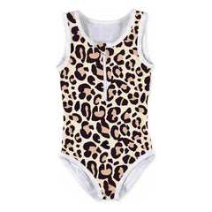 Beach & Bandits - Bañador de una Pieza con Protección UV de Fibra Reciclada de Tiburón Leopardo | Marfil