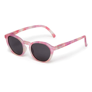 Leosun - Gafas de sol polarizadas de arcoíris rosa UV400 para niños de 5 a 12 años