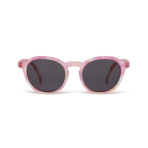 Leosun - Gafas de sol polarizadas de arcoíris rosa UV400 para niños de 5 a 12 años