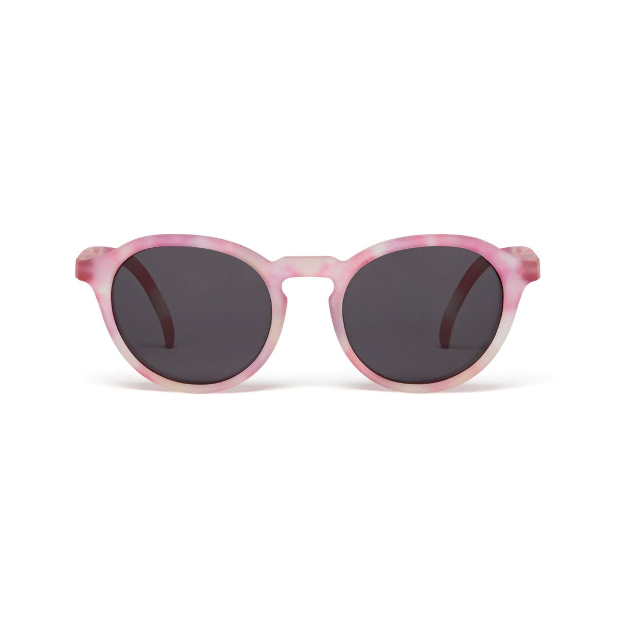 Leosun - Gafas de sol polarizadas de arcoíris rosa UV400 para niños de 5 a 12 años