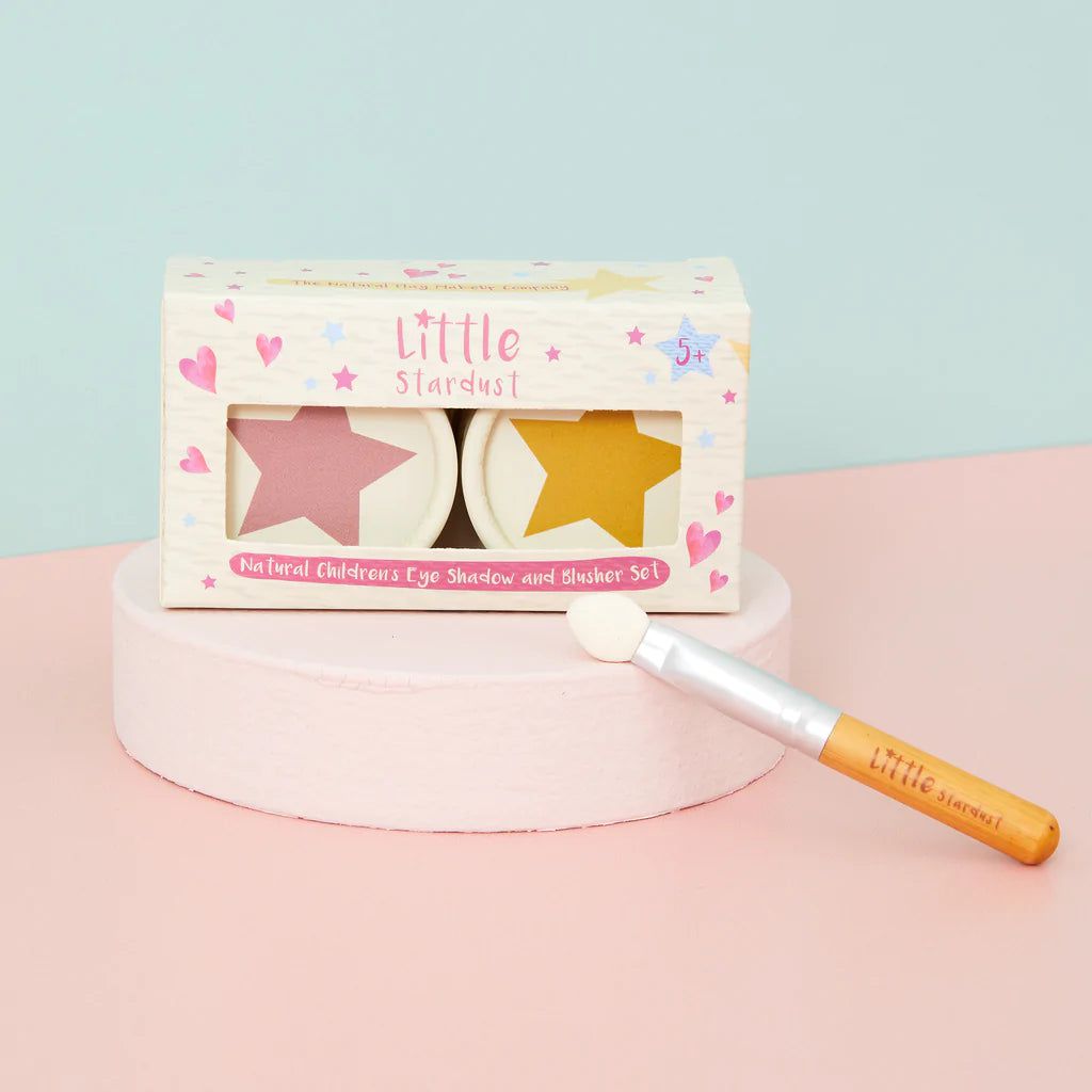 Little Stardust - Set de Sombra de Ojos y Colorete Natural para Niños