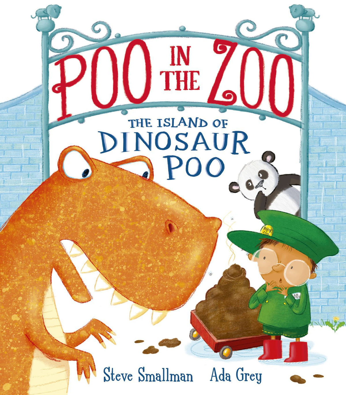 Little Tiger Press - Caca en el Zoo - El libro de la Isla de la Caca de Dinosaurio