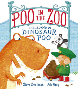 Little Tiger Press - Caca en el Zoo - El libro de la Isla de la Caca de Dinosaurio