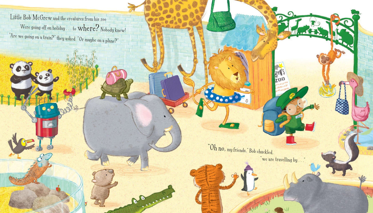 Little Tiger Press - Caca en el Zoo - El libro de la Isla de la Caca de Dinosaurio