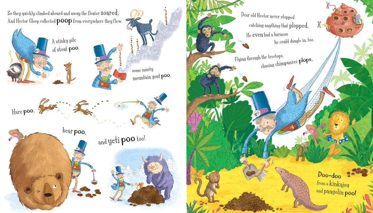 Little Tiger Press - Caca en el Zoo - El libro de la Isla de la Caca de Dinosaurio