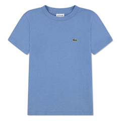 Lacoste - Camiseta Logo Algodón orgánico | Azul Claro