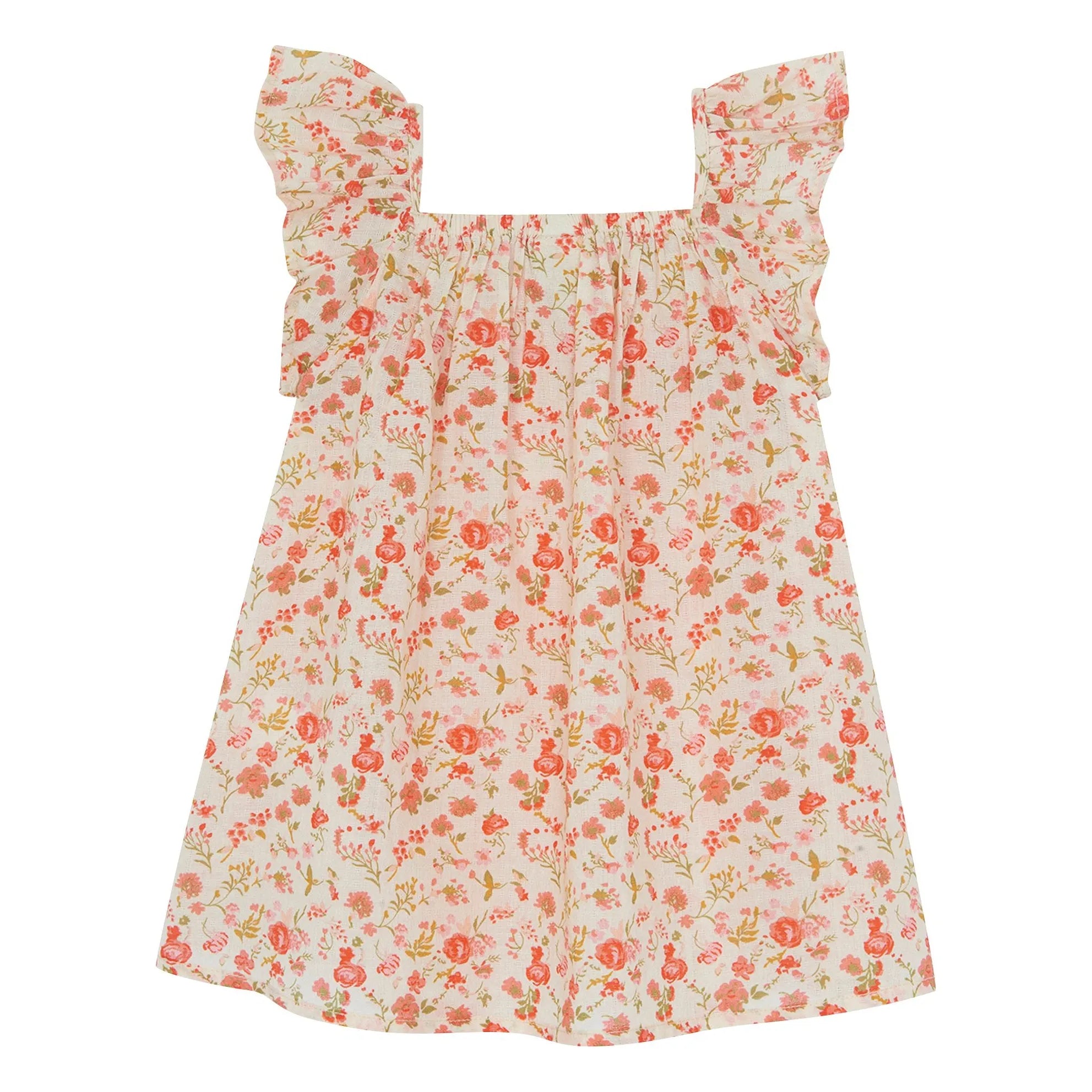 Bonton - Vestido fruncido Louise | Rojo
