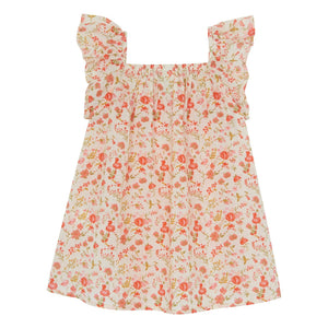 Bonton - Vestido fruncido Louise | Rojo